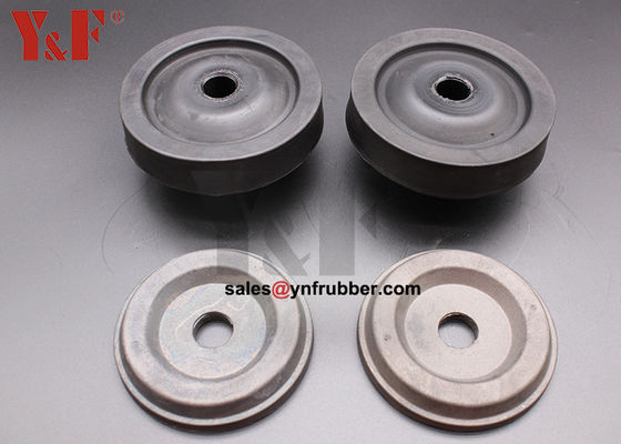 E308 Conjunto de para-choques para motor de escavadeira de almofada de borracha