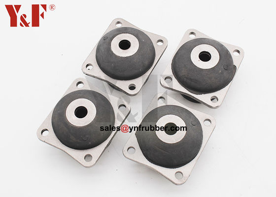 Fabricantes de moinhos anti-vibração de borracha de flange Industrial