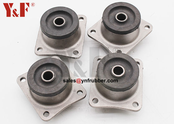 Fabricantes de moinhos anti-vibração de borracha de flange Industrial