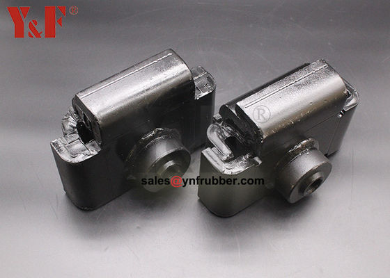 Montantes de borracha de flanges M10 Premium Montantes de borracha anti-vibração pesados