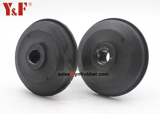 Montagens de borracha de isolamento negro com flange de alta redução de ruído