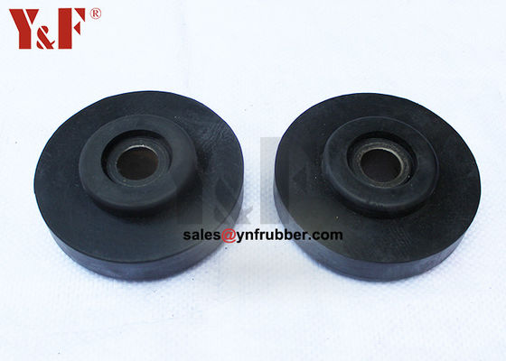 Isoladores de vibração elastoméricos cilíndricos