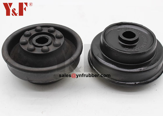 Máquina Anti-Vibração Negra 1 mm - 200 mm de altura Industrial