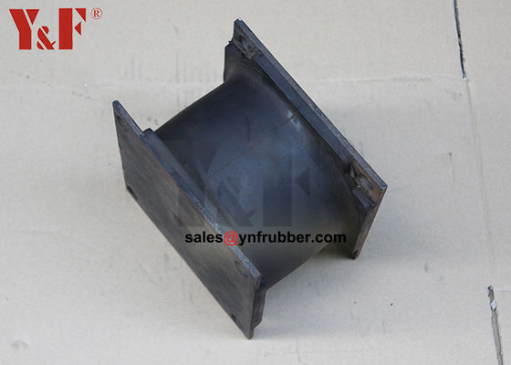 Compactador preto Montagens isolantes absorvedores de choque de borracha Industrial