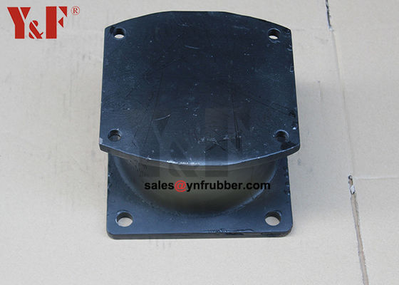 Compactor absorvedor de choque borracha preto absorção de vibração SGS