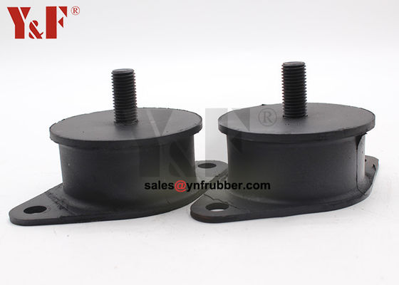 Compactador Industrial Montagens de borracha Absorção de vibração Cor preta
